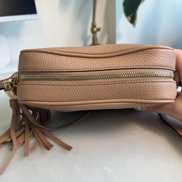 *SOLD* Gucci Soho Disco Bag Camelia - Picture 9 of 16